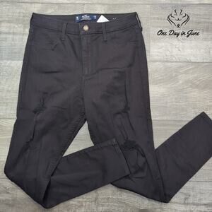 Hollister Juniors Curvy High Rise Jean Leggings Size 11